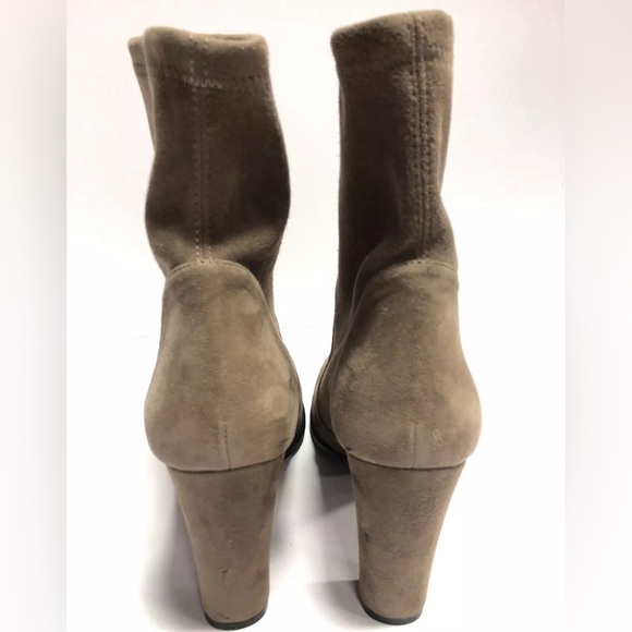 Stuart Weitzman Women’s Highland Brown Suede Bootie Size 10M - Picture 4 of 6